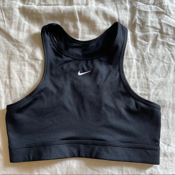Nike Other - NIKE HIGH NECK SPORTS BRA DRI FIT SWOOSH